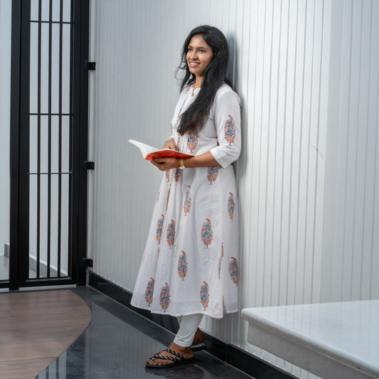 Serene Bloom Printed Kurti