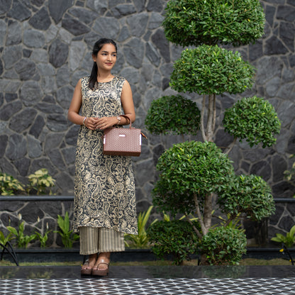 Paisley Printed Kurta & Palazzo Set