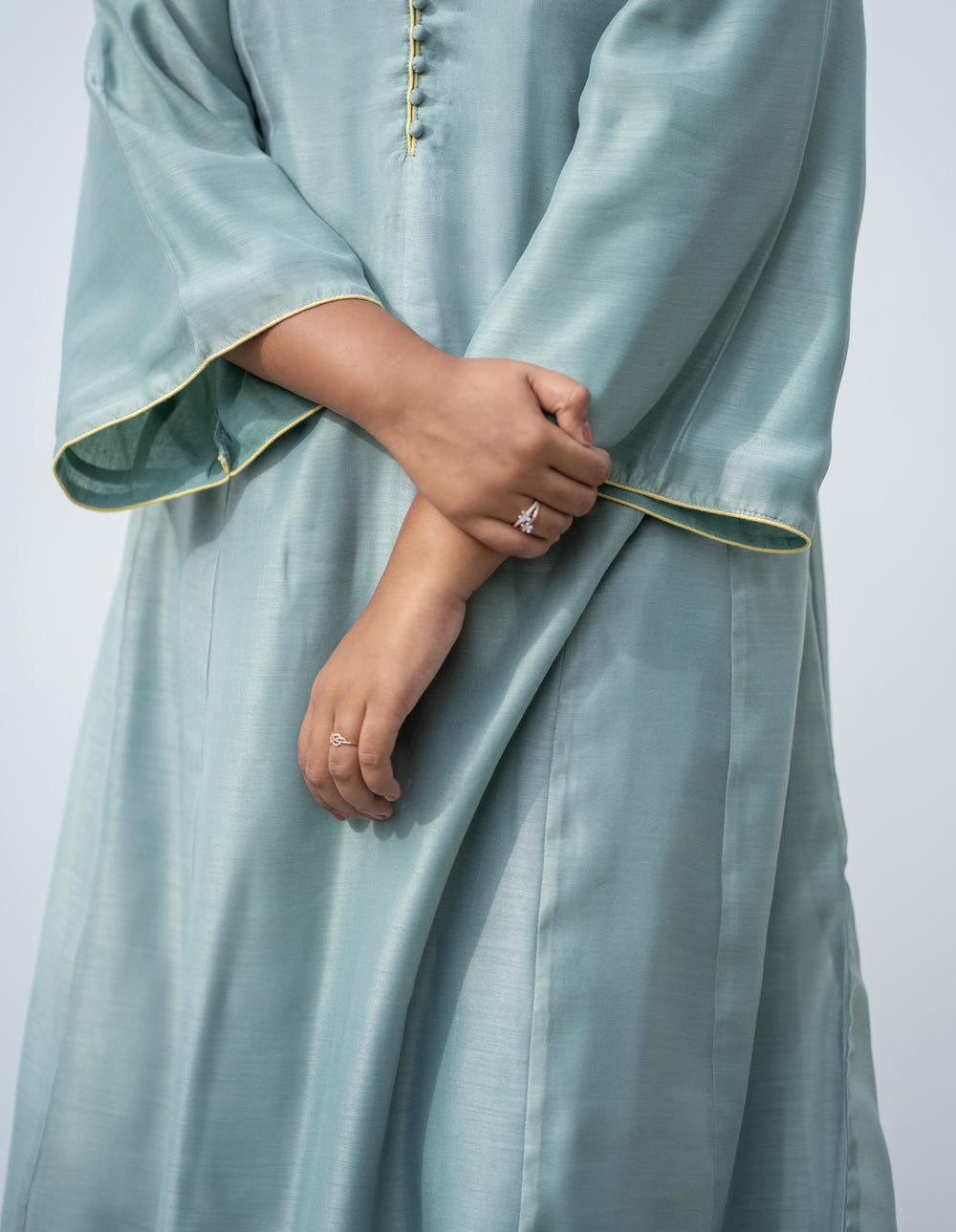 Sage Green Elegant Co-ord Set