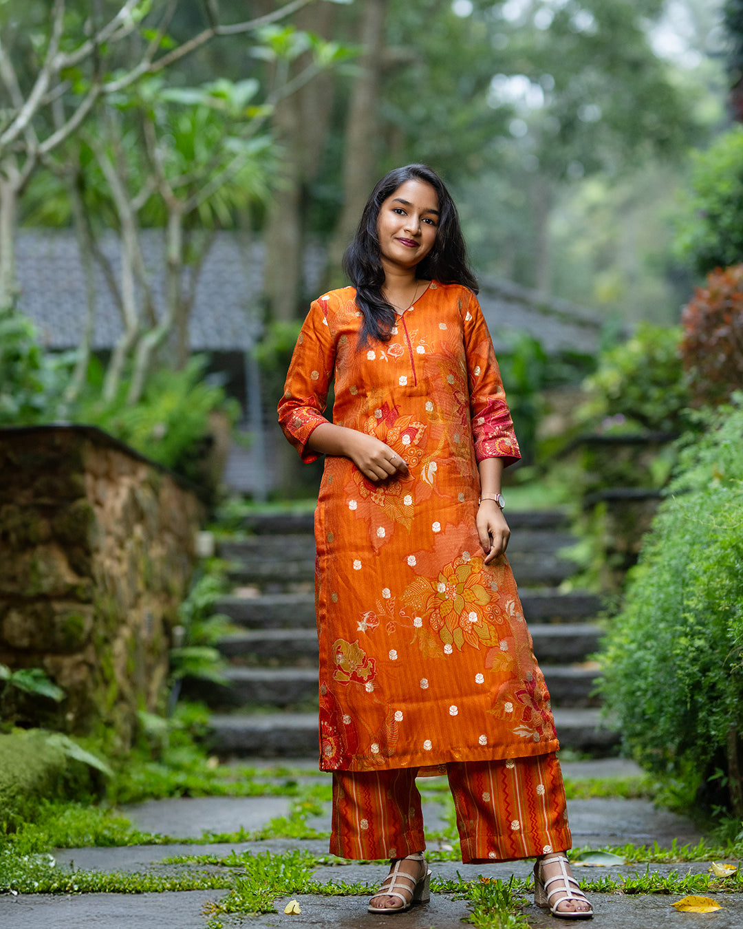 Glow Shimmer Organza Co-Ord