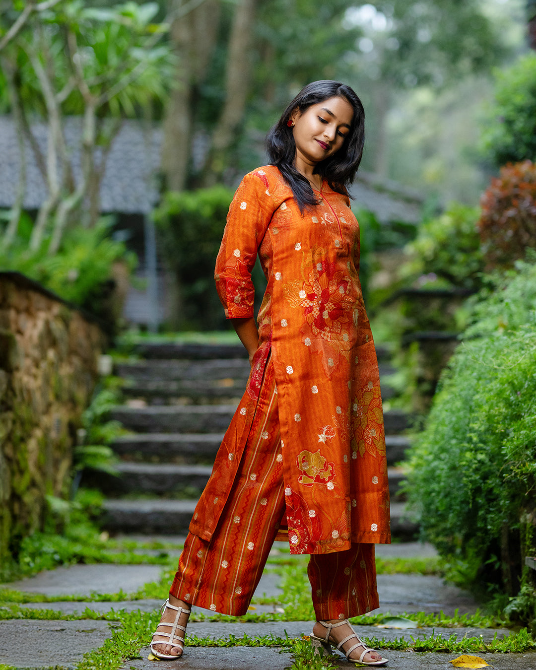 Glow Shimmer Organza Co-Ord