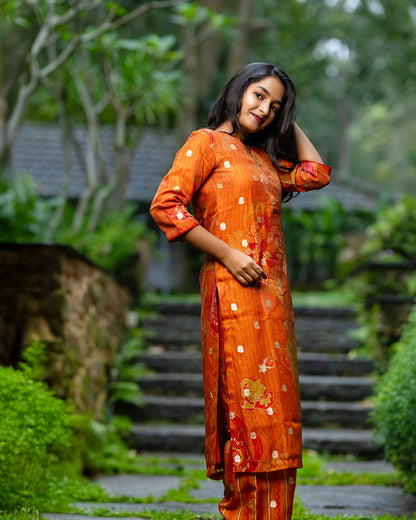 Glow Shimmer Organza Co-Ord