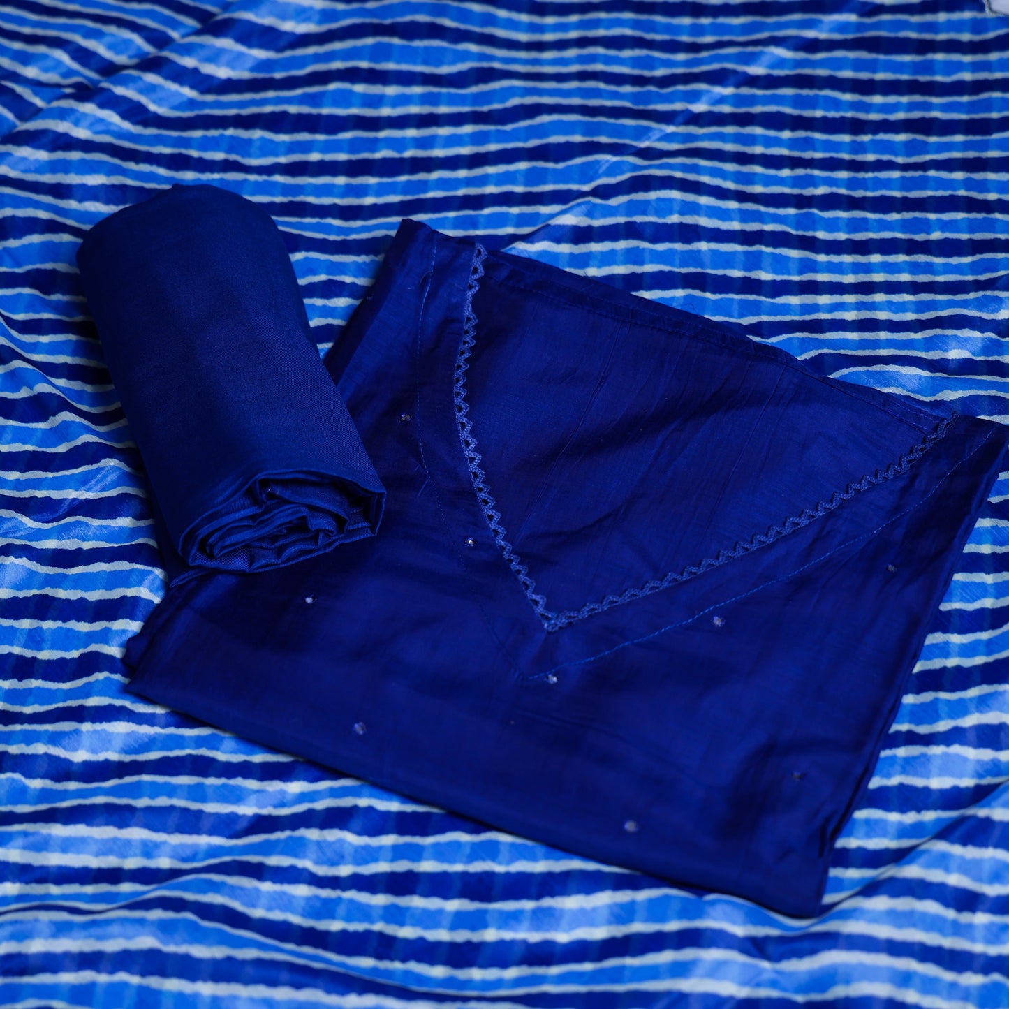 Royal Blue Elegance chudi Set