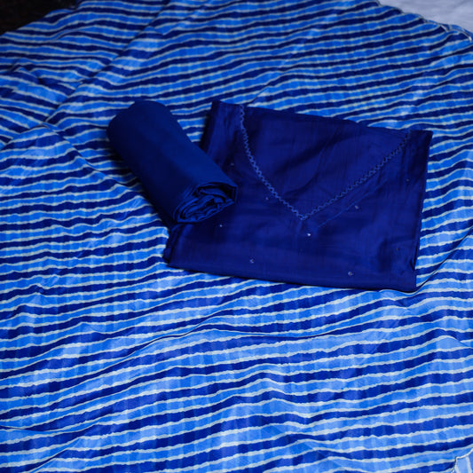 Royal Blue Elegance chudi Set