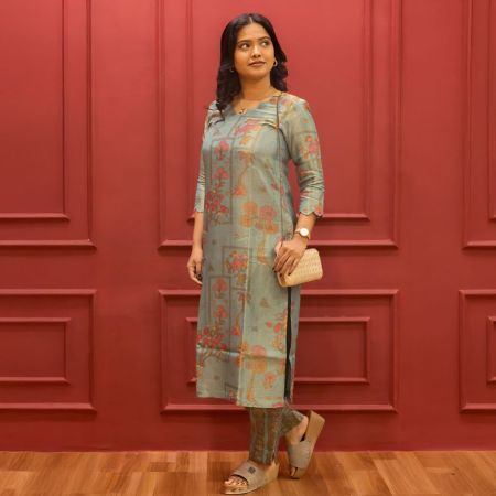 Blue Tissue Co-ord