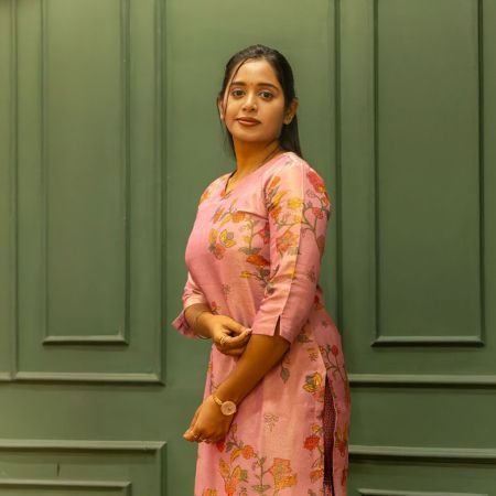 Pink Organza co ord