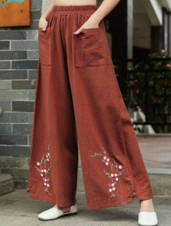 Wide leg pant